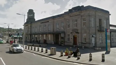 Google Exterior view of Aberystwyth Station