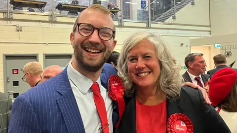 BBC Heidi Alexander with Will Stone