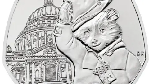 The Royal Mint/PA Media Paddington at St Pauls 50p coin