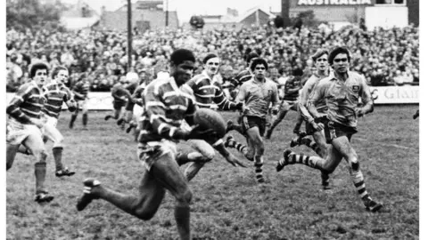 Martha Stone Productions. Australia rugby union team in Wales in1981