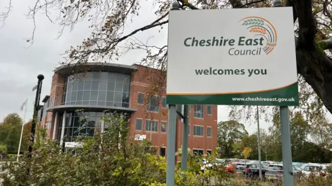 BBC Cheshire East Council's headquarters