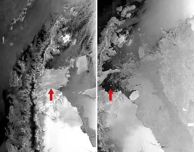 ESA Larsen B Ice Shelf