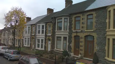 Google Maps Broad Street in Port Talbot