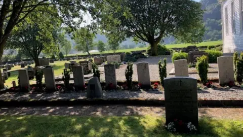 Robin Thomas Helleland Church yard