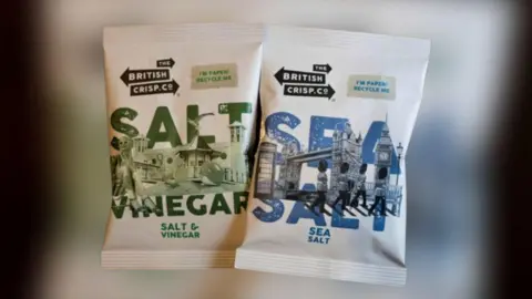 The British Snack Co Fully recyclable crisp packets