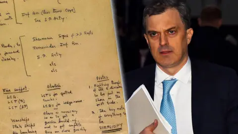 PA D-Day landings plan and Julian Smith