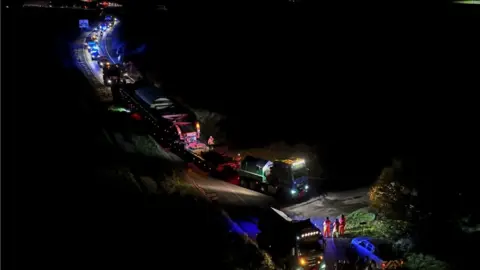 Suffolk Highways The abnormal load on the A140