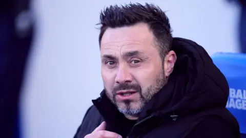 Adam Davy/PA Wire Roberto de Zerbi