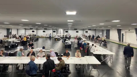 BBC Counting at Amber Valley Borough Council