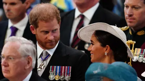 Getty Images Prince Harry and Meghan