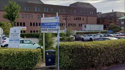 Google Scunthorpe general hospital