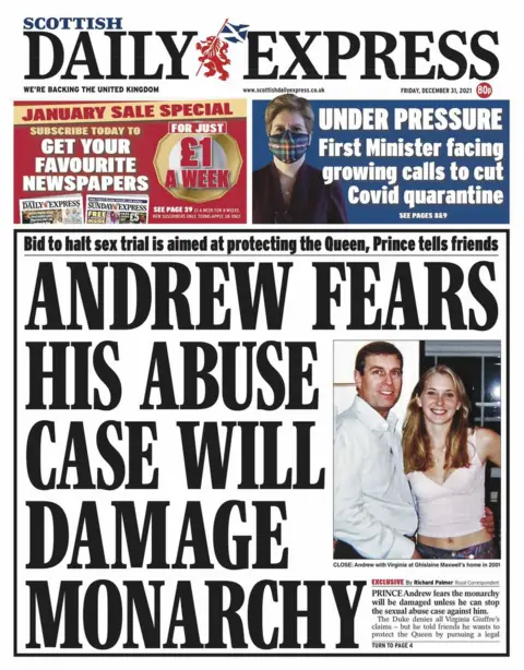 Scotland's papers: Prince 'out in the cold' and Covid curbs questioned