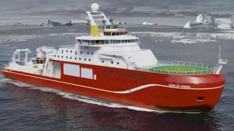 NERC Polar exploration ship Sir David Attenborough