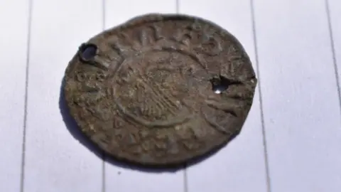 University of Aberdeen Anglo-Saxon coin