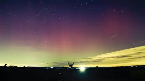 Thomas Walker Northern Lights from Monyash, Derbyshire