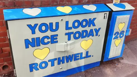 Andy McVeigh Burley Banksy painting