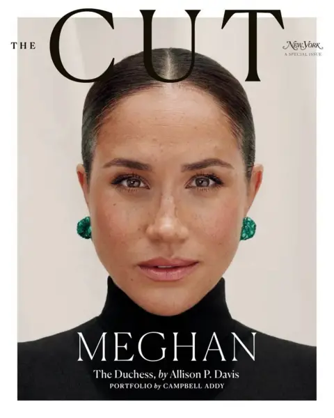 Campbell Addy for The Cut Meghan on the cover of The Cut magazine