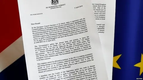 Reuters Copy of Theresa May's letter