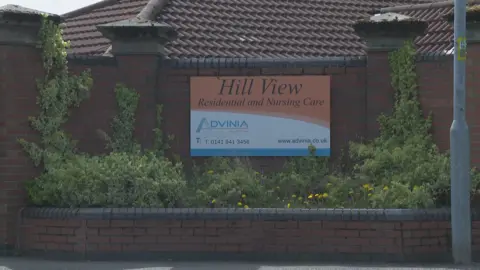 BBC Hill View nursing home in Clydebank