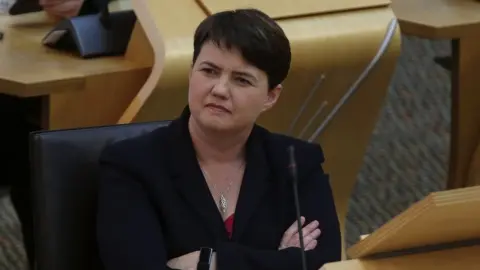 PA Media Ruth Davidson