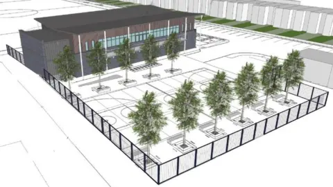 Condy Lofthouse Architects Artist's impression of how the the former Tiber Street Primary School site will look