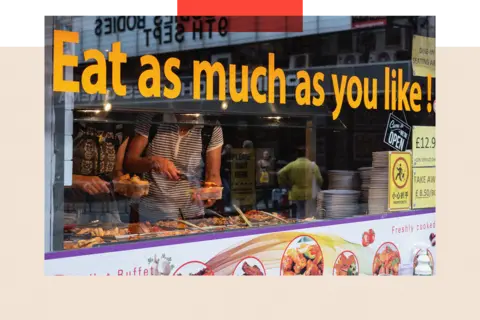 Getty Images Restoran makan sebanyak yang Anda suka