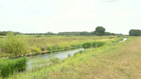 Emma Baugh/BBC The area covered by John Clare Countryside stretches from Peterborough to Stamford in Lincolnshire