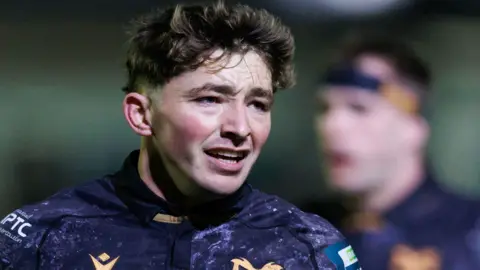 Dan Edwards in action for Ospreys