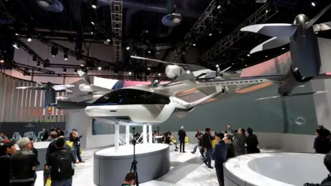 Reuters A flying car concept designed by Hyundai