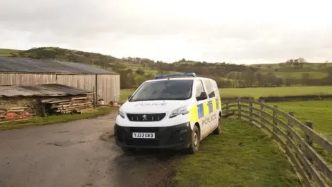 PA Media Police vehicle near the River Esk