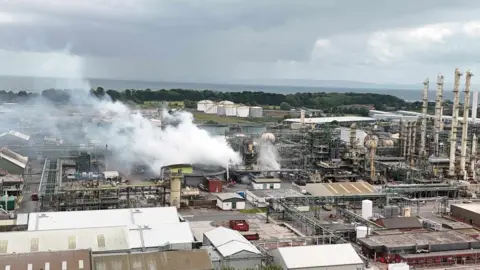 JON DARKE South Wales Fire and Rescue Service were at the scene