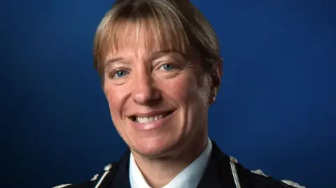 PA Media An official image of Sussex Police chief constable, Jo Shiner.