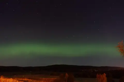 BBC Weather Watchers Boat of Garten aurora