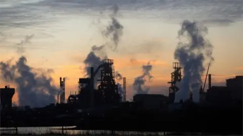 Getty Images Tata Steel in Port Talbot