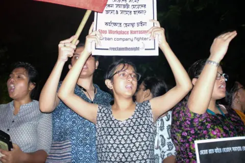 Jeet Sengupta protester