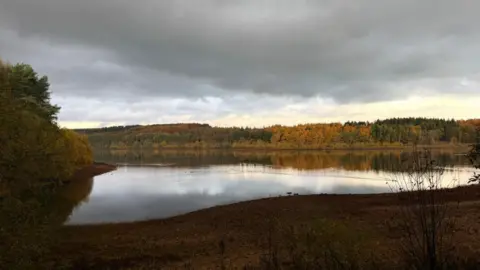 Fewston Reservoir in the Washburn Valley 