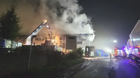 HWFR Fire at the factory