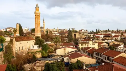 Getty Images A view over the city of Antalya