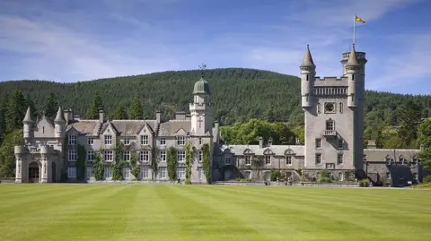 Getty Images A view of Balmoral Castle