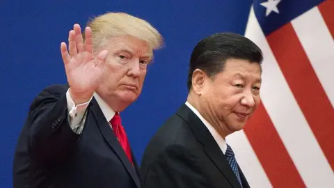 Getty Images President Trump and President Xi