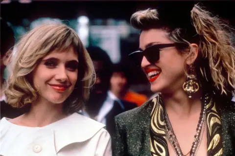 Shutterstock Rosanna Arquette and Madonna in Desperately Seeking Susan