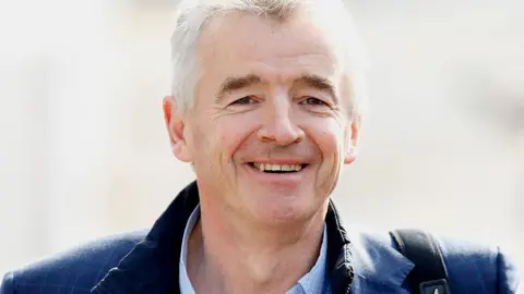 Getty Images Ryanair's group chief executive Michael O'Leary