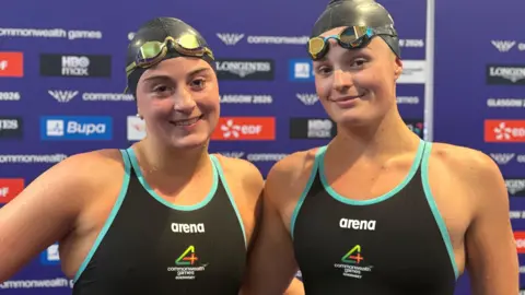 Delphine Riley (left) and her younger sister Elodie