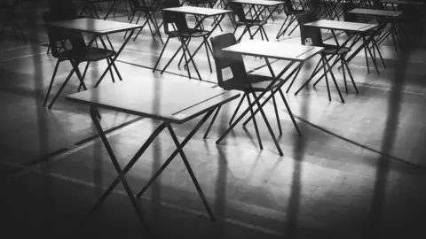 Getty Images An empty classroom