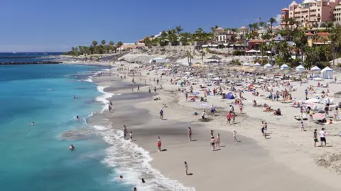 Getty Images A beach in Tenerife