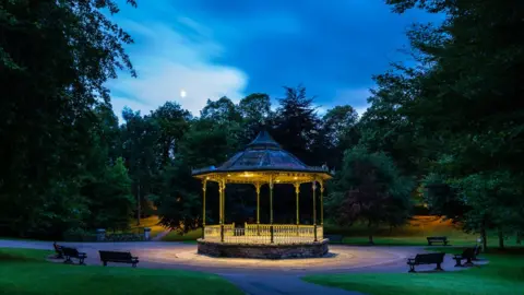 Getty Images Hexham bandstand