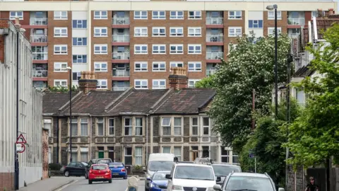 Getty Images Social housing in Bristol