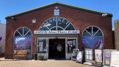 A view of Winsford Market
