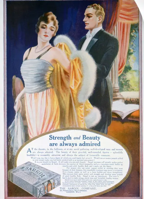 Alamy Advert for fat pills