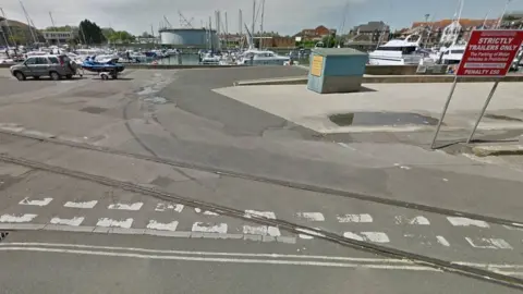 Google Weymouth Harbour tramway